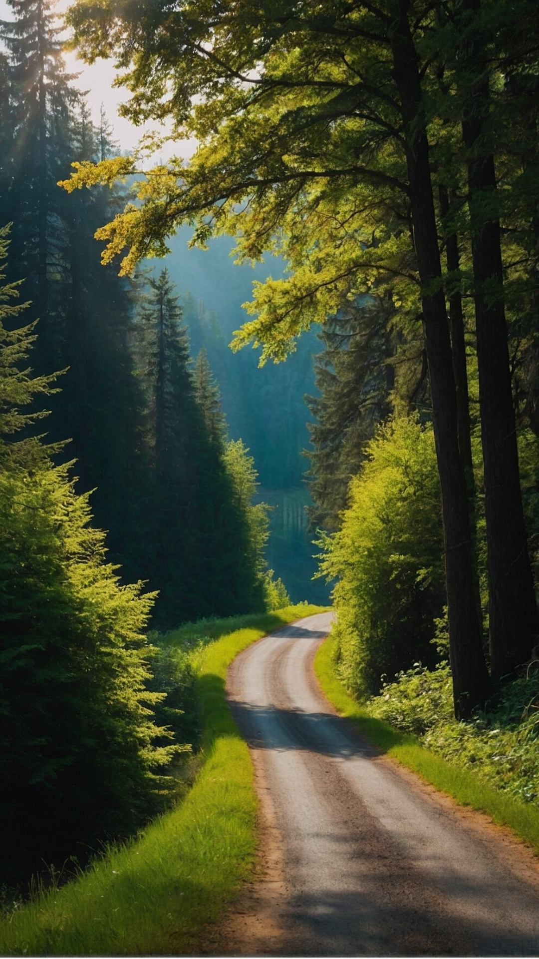 Mystic Meadows: Calming Nature Wallpaper