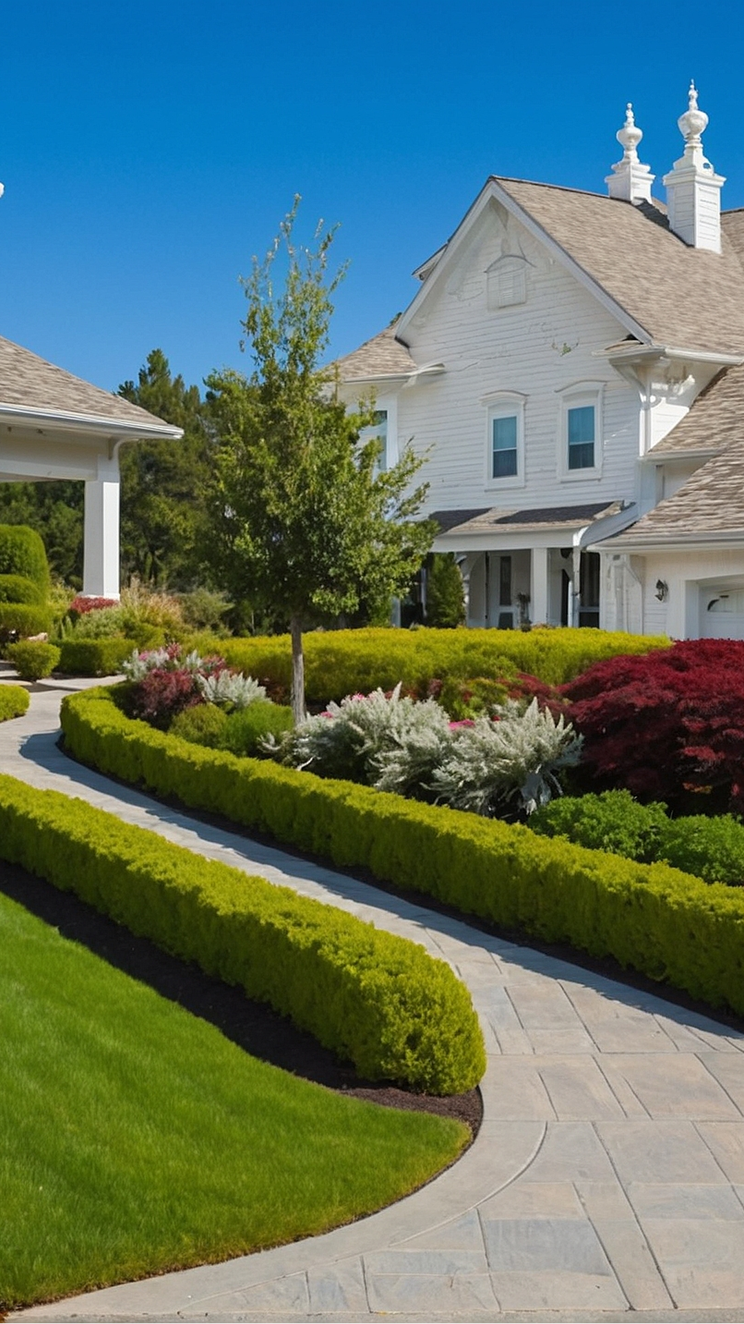 Stunning Pathway Designs to Enhance Your Driveway Entrance