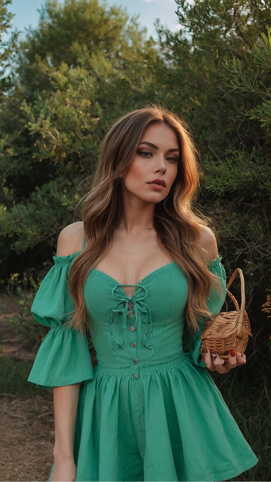 Boho-Chic Women's Outfits for a Picnic Date