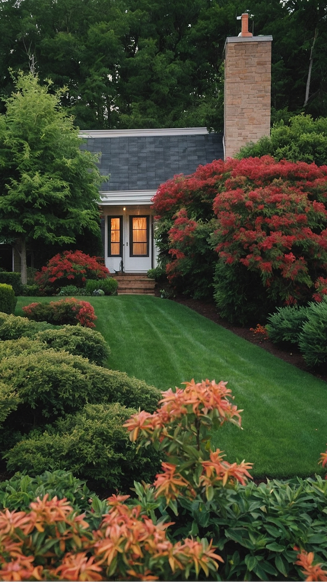 Dwarf Variety Bushes: Front House Greenery Concepts