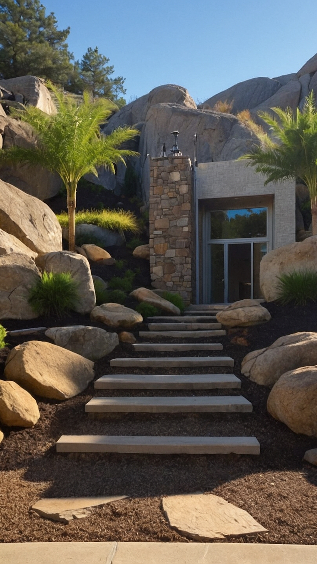 Rocky Splendor: Landscaping with Large Rocks
