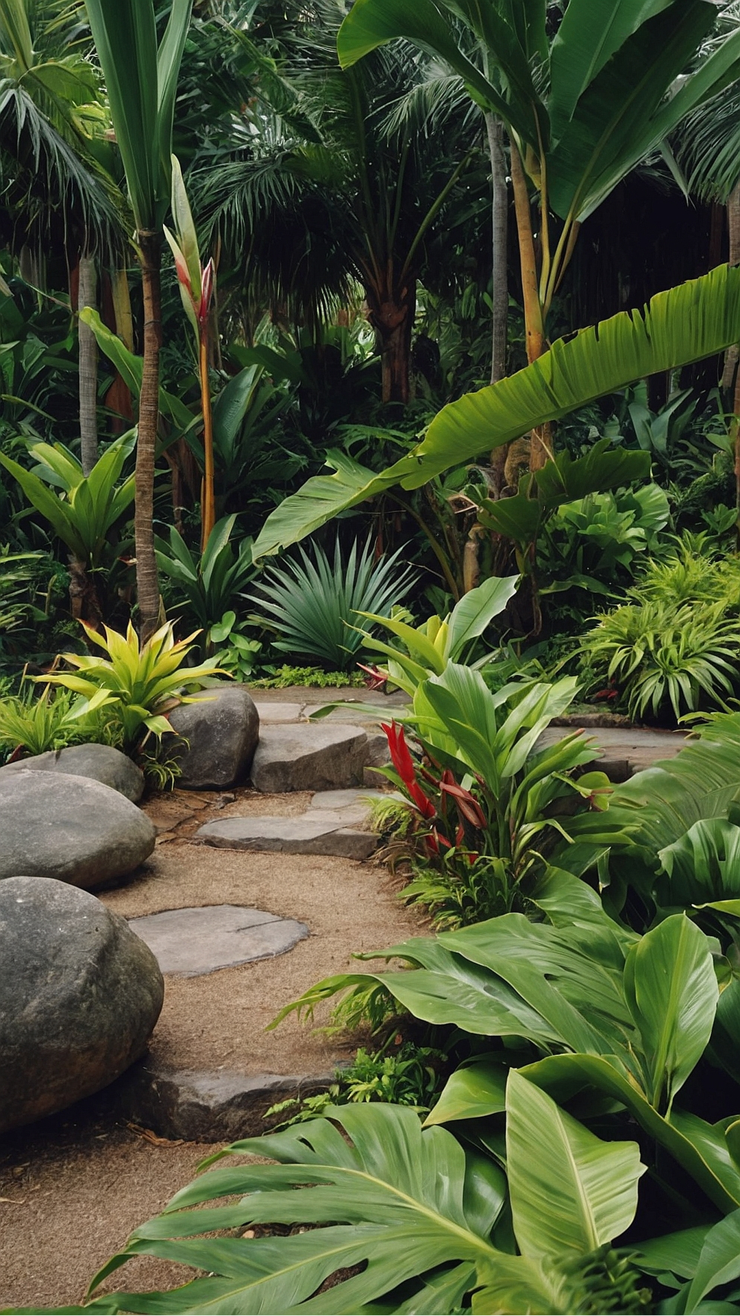 Tropical Tranquility: Serene Garden Escapes