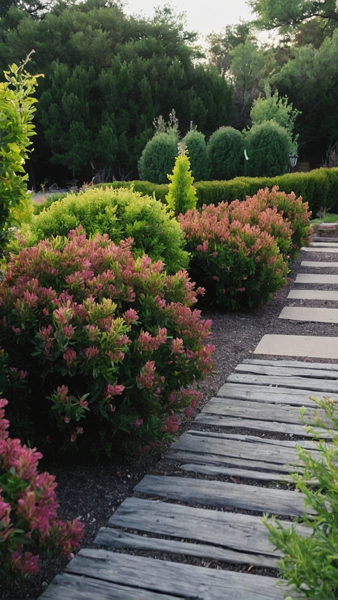 Layering Bushes for Front House Landscaping
