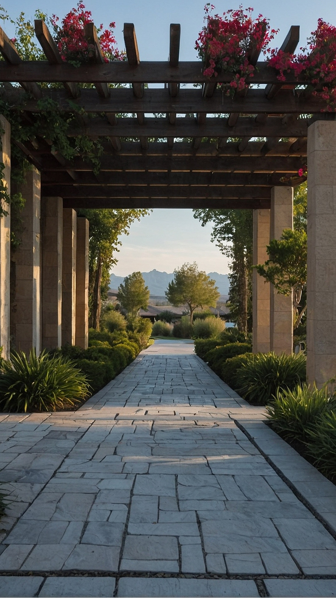Stylish Landscaping Designs for Your Driveway Entry