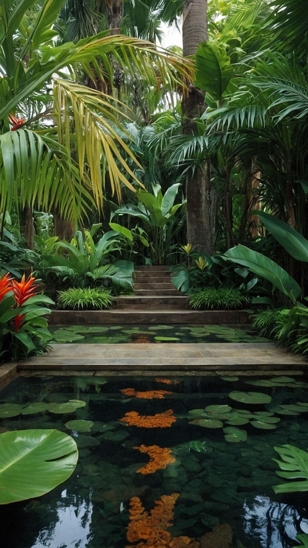 Tropical Tranquility: Zen Garden Landscaping