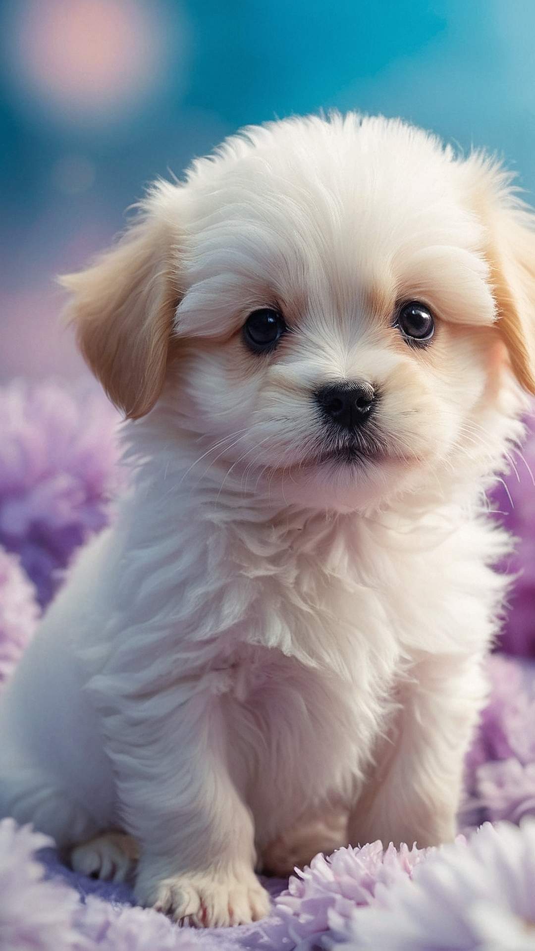 Teacup Tenderness: Tiny Puppy Cuteness