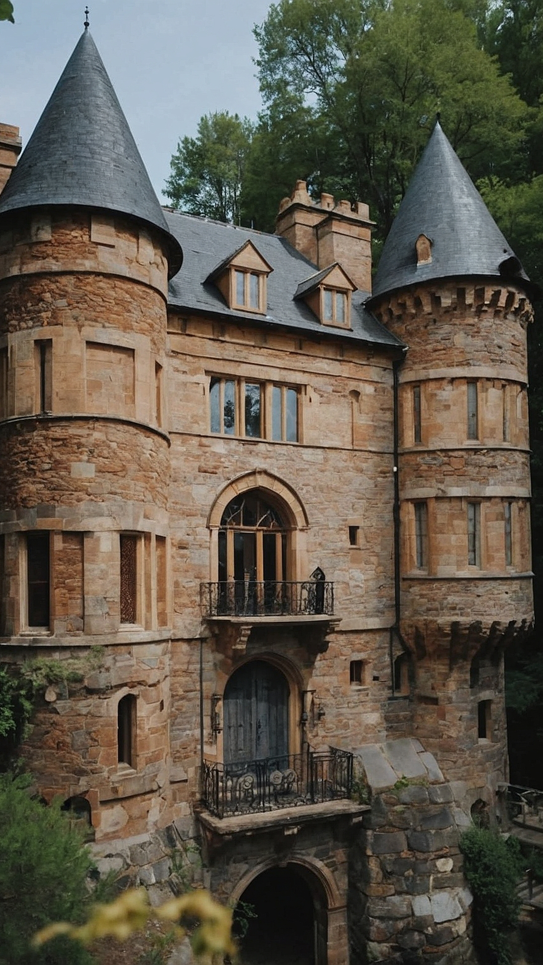 Mythical Strongholds: Castle House Architecture