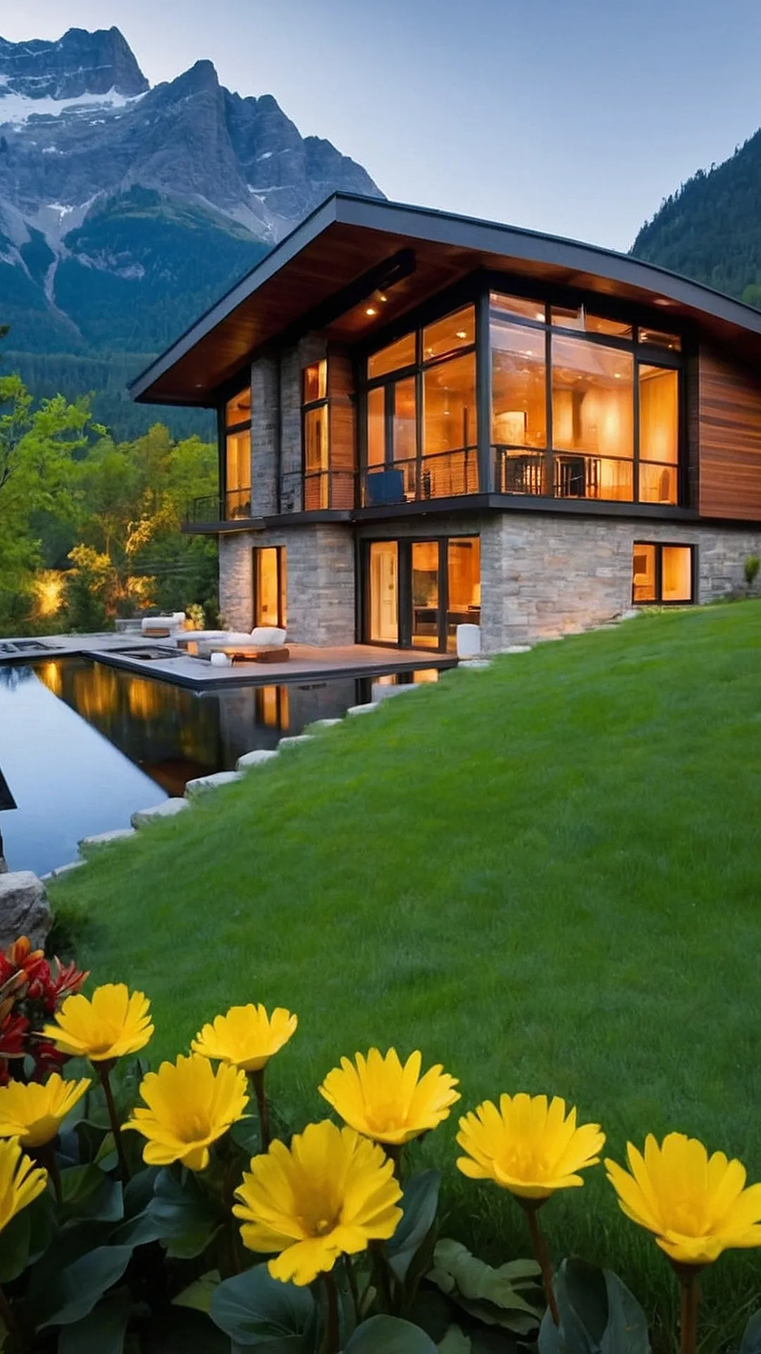 Contemporary Cabin Charm