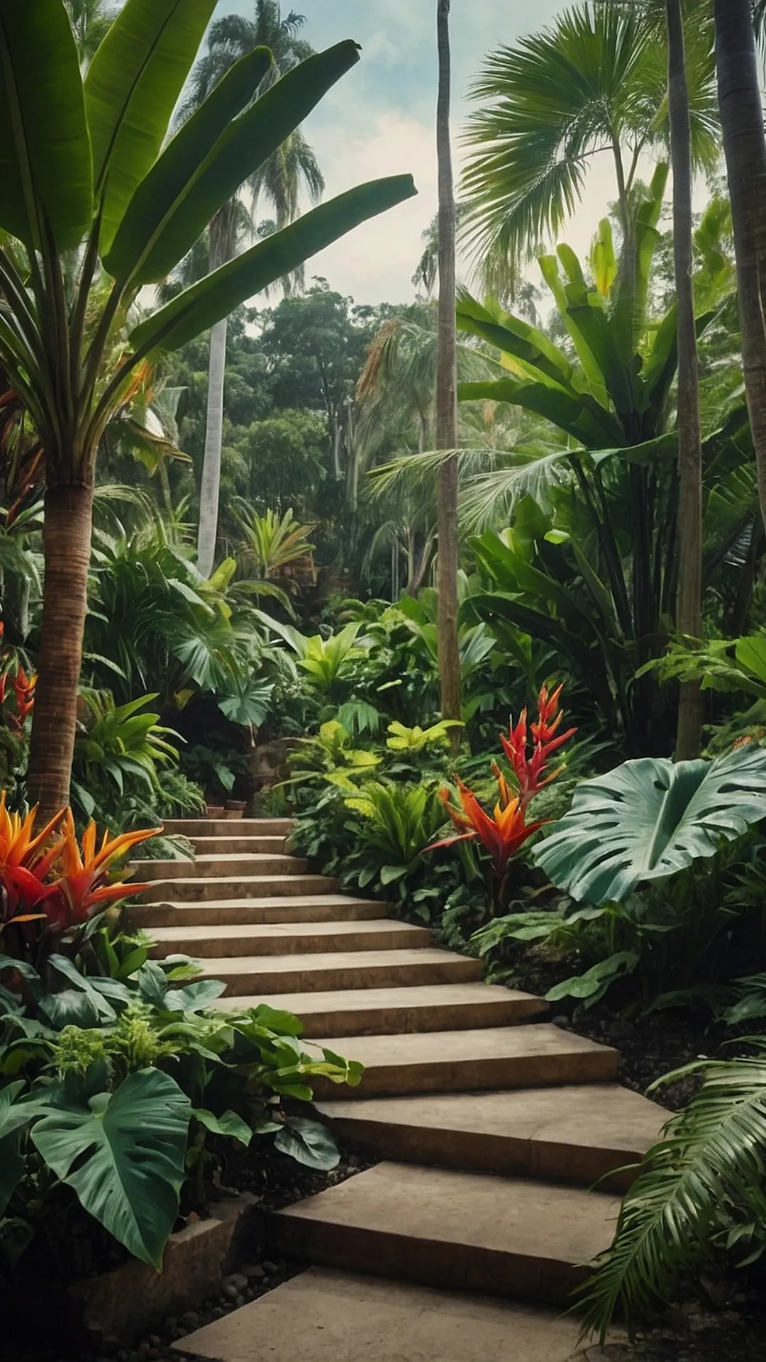 Front Yard Paradise: Tropical Garden Inspiration