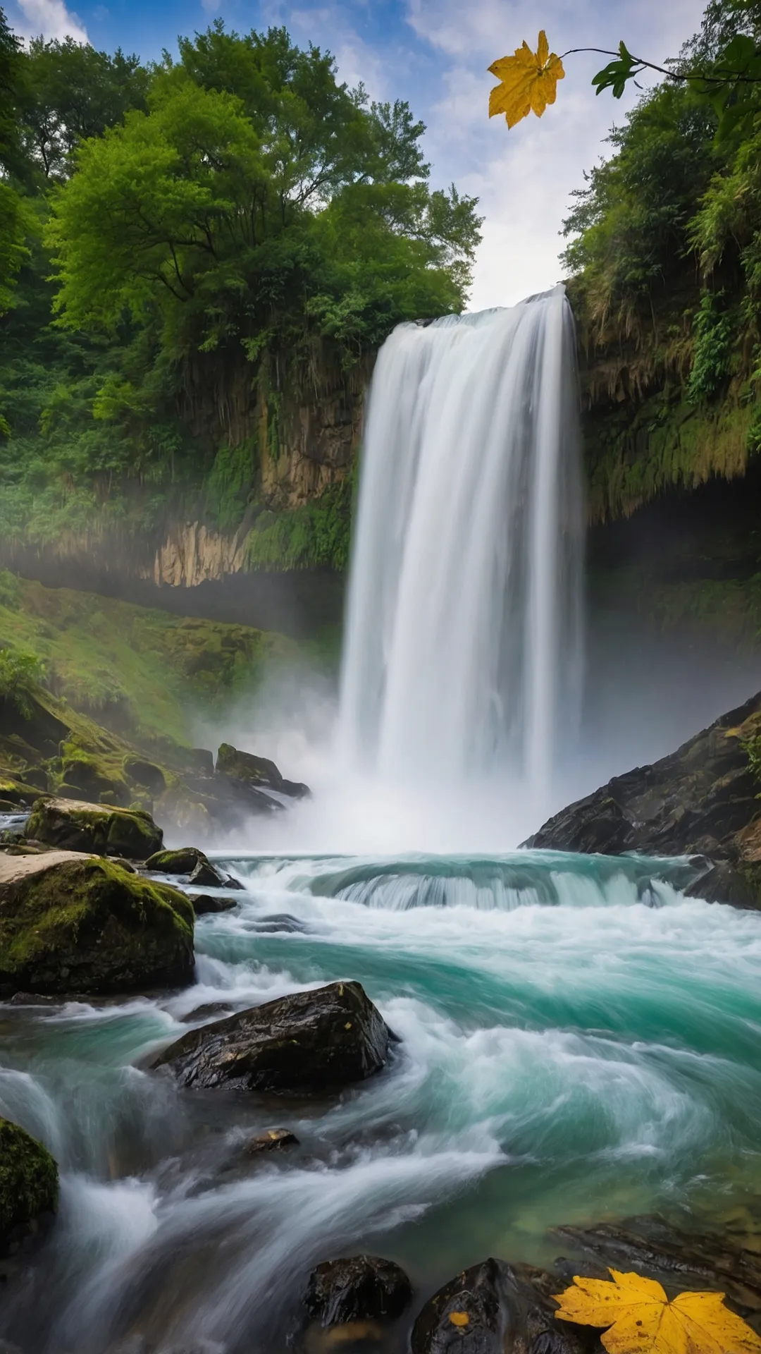 Enchanting Waterfall Haven