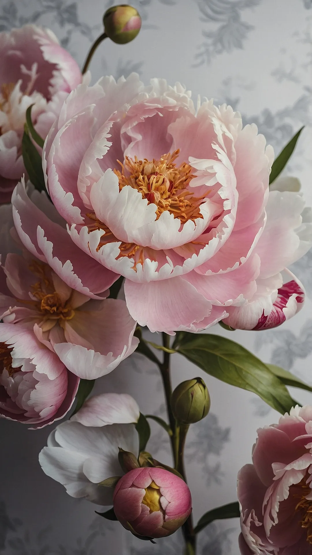 Blossom Bliss: Stunning Peony Wall Coverings