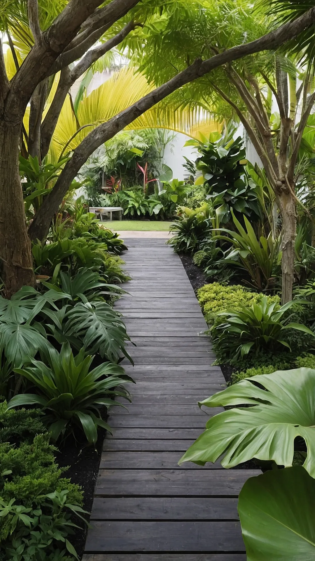 Front Porch Paradise: Tropical Garden Dreaming