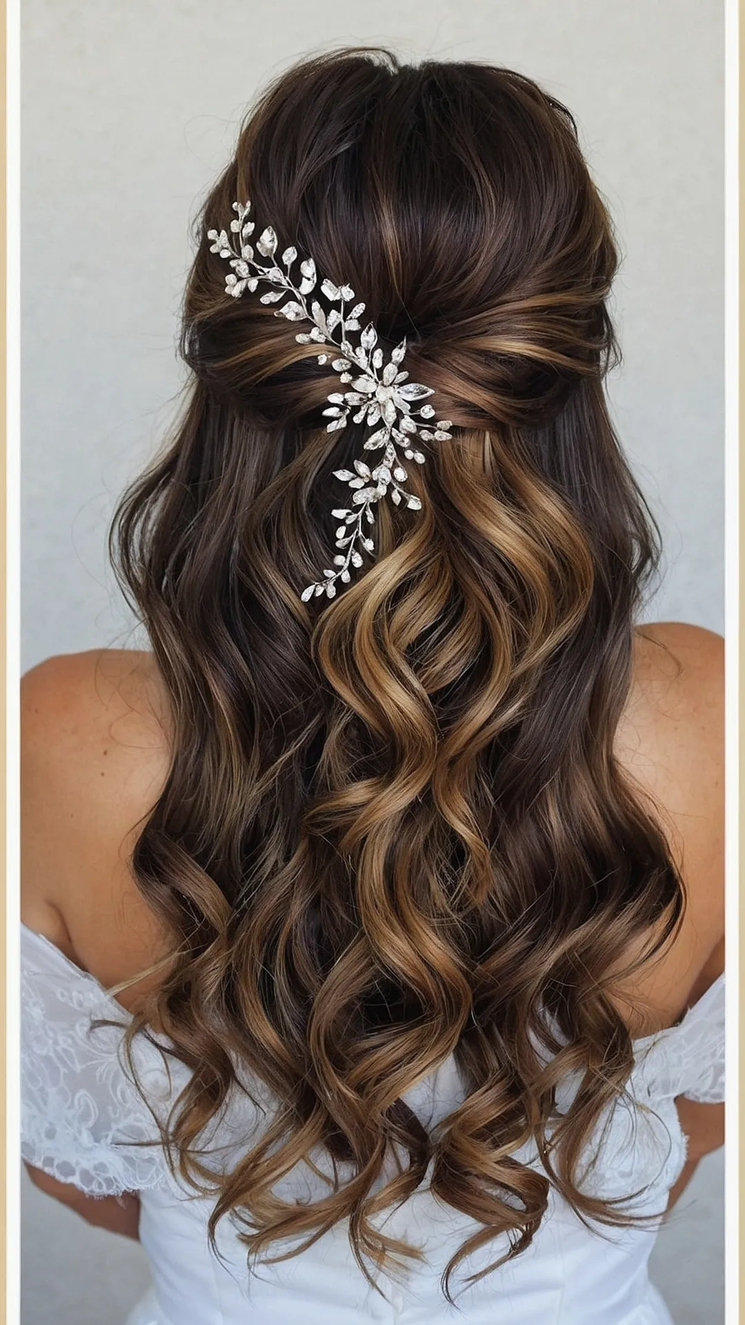 Inspiring Half Up Half Down Wedding Hairstyles