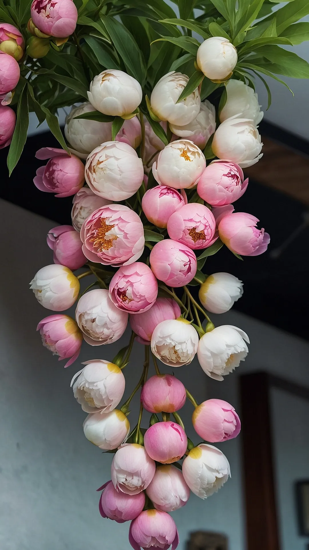 In Full Bloom: Peony-themed Wall Decor