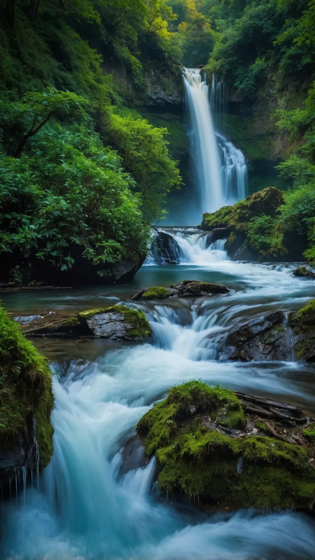 Mystical Waterfall Wonders