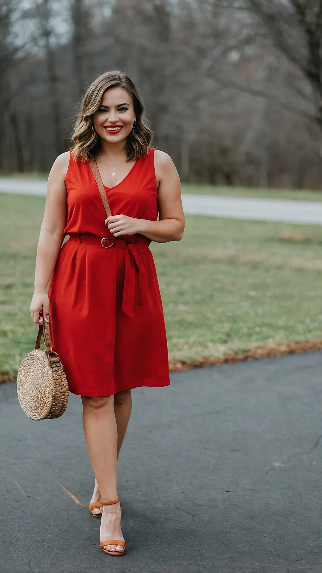 Garnet Glamour: Glamorous Red Outfit Ideas