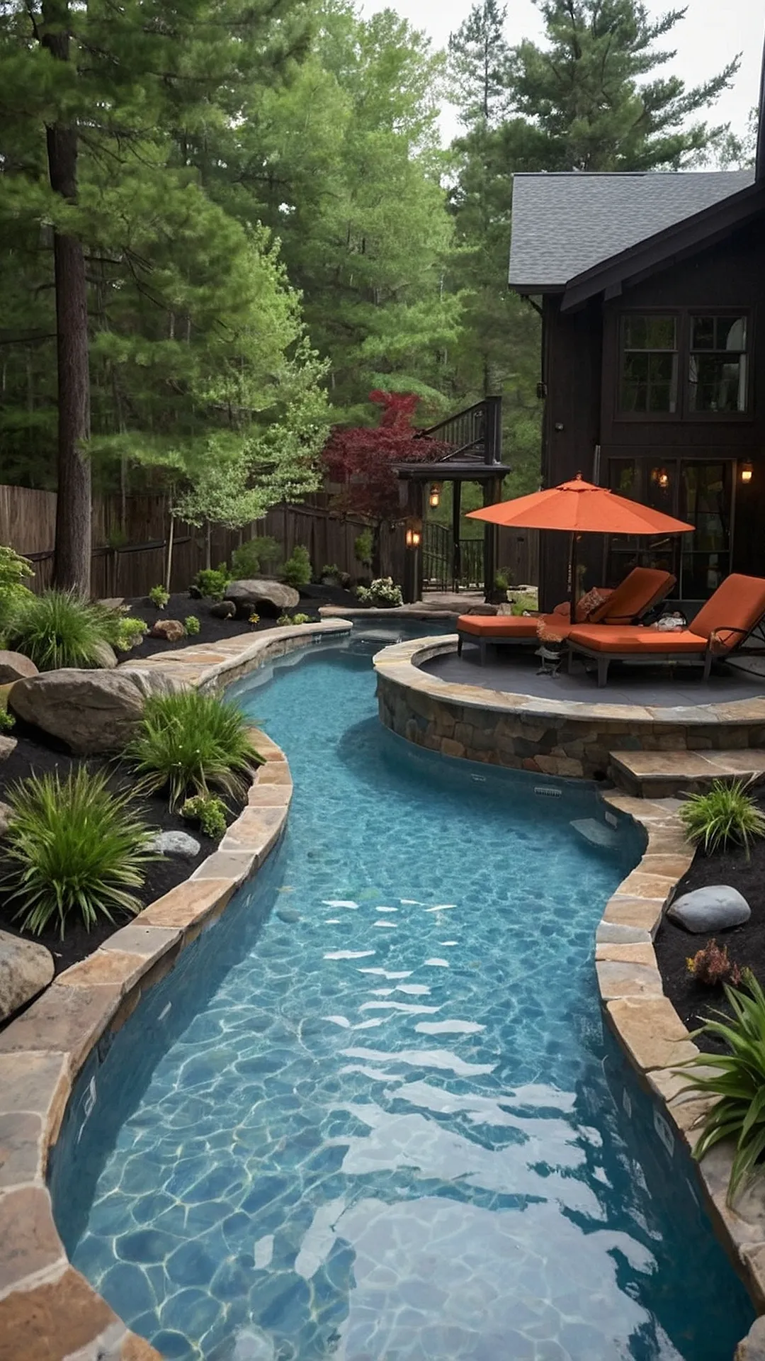 Sleek and Small: Modern Inground Pool Ideas