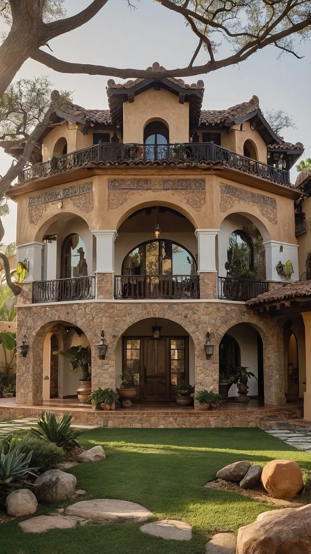 Hacienda Hideaway: Home Design Inspiration