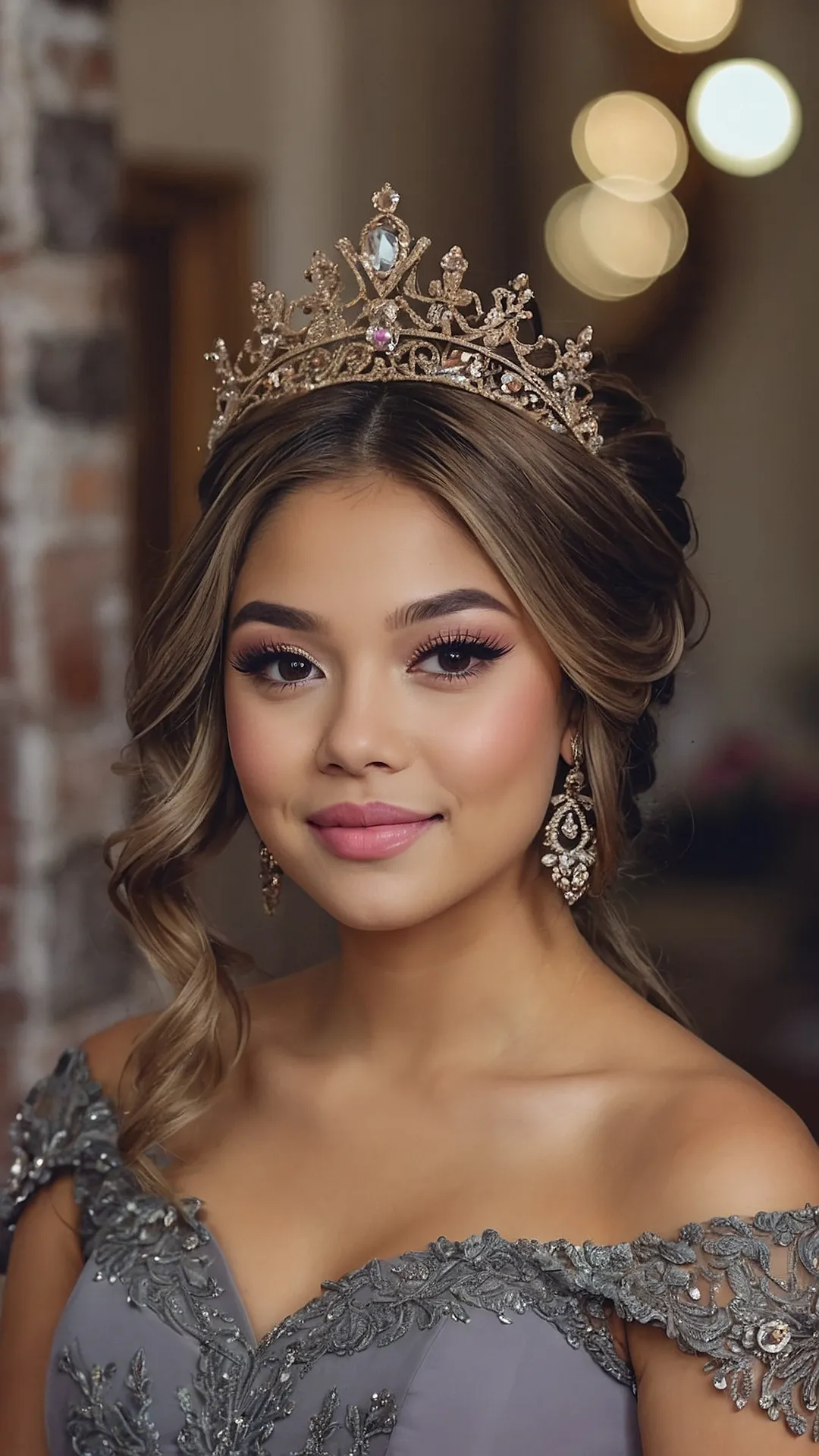 Crowning Elegance: Stunning Quinceañera Hairstyle Ideas