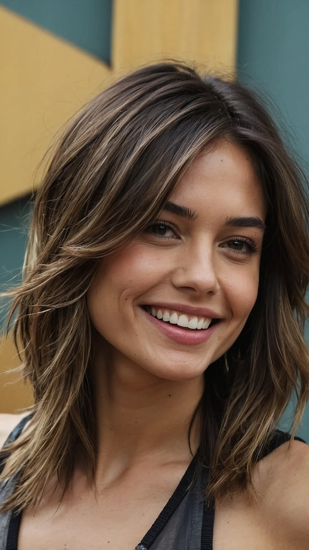 Layered Perfection: Shoulder Length Haircut Ideas