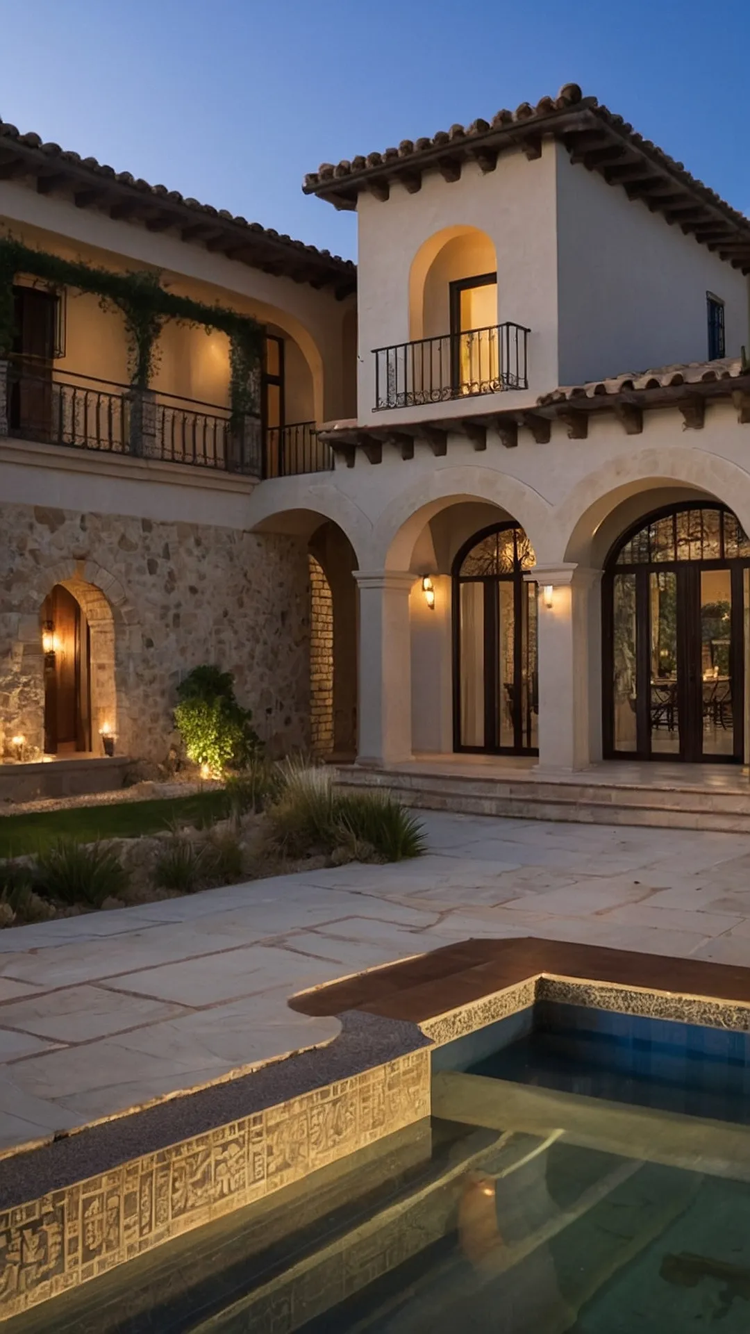 Golden Hour Estates: Spanish Villa Concepts