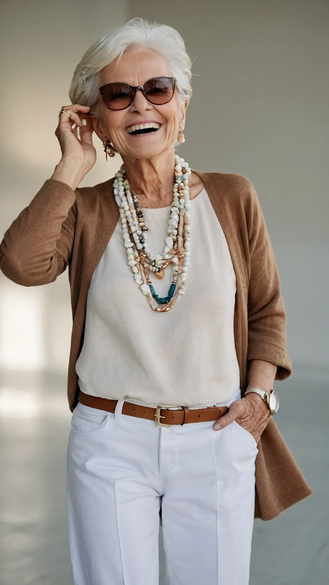 Vibrant Colors and Bold Patterns for Chic Older Women