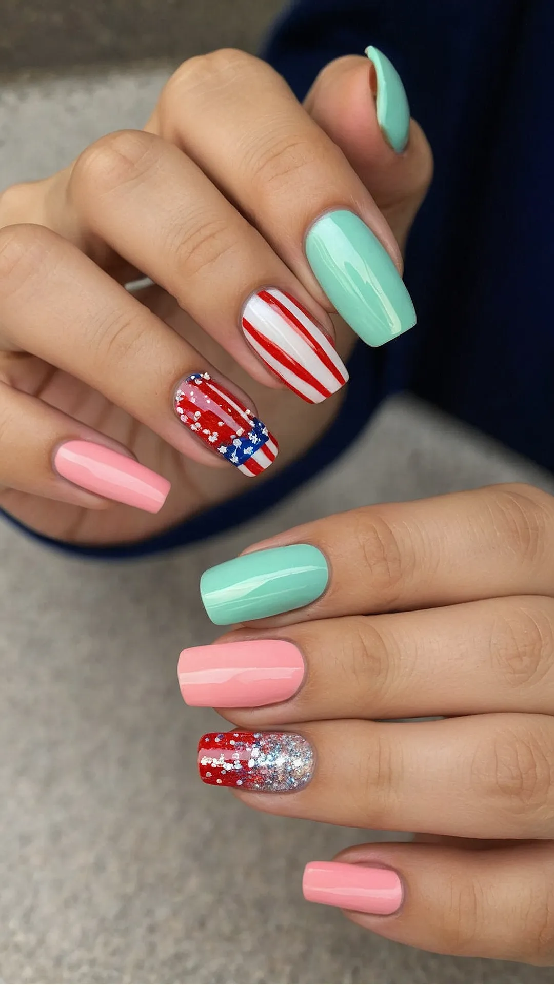 Freedom Fingertips: Vibrant 4th of July Nail Designs