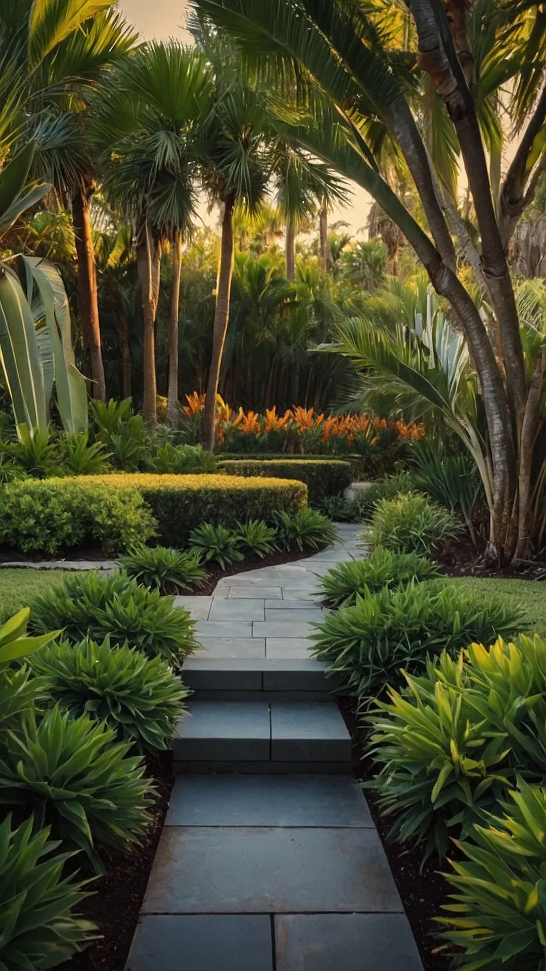 Tropical Retreats: Serene Florida Landscaping Impressions