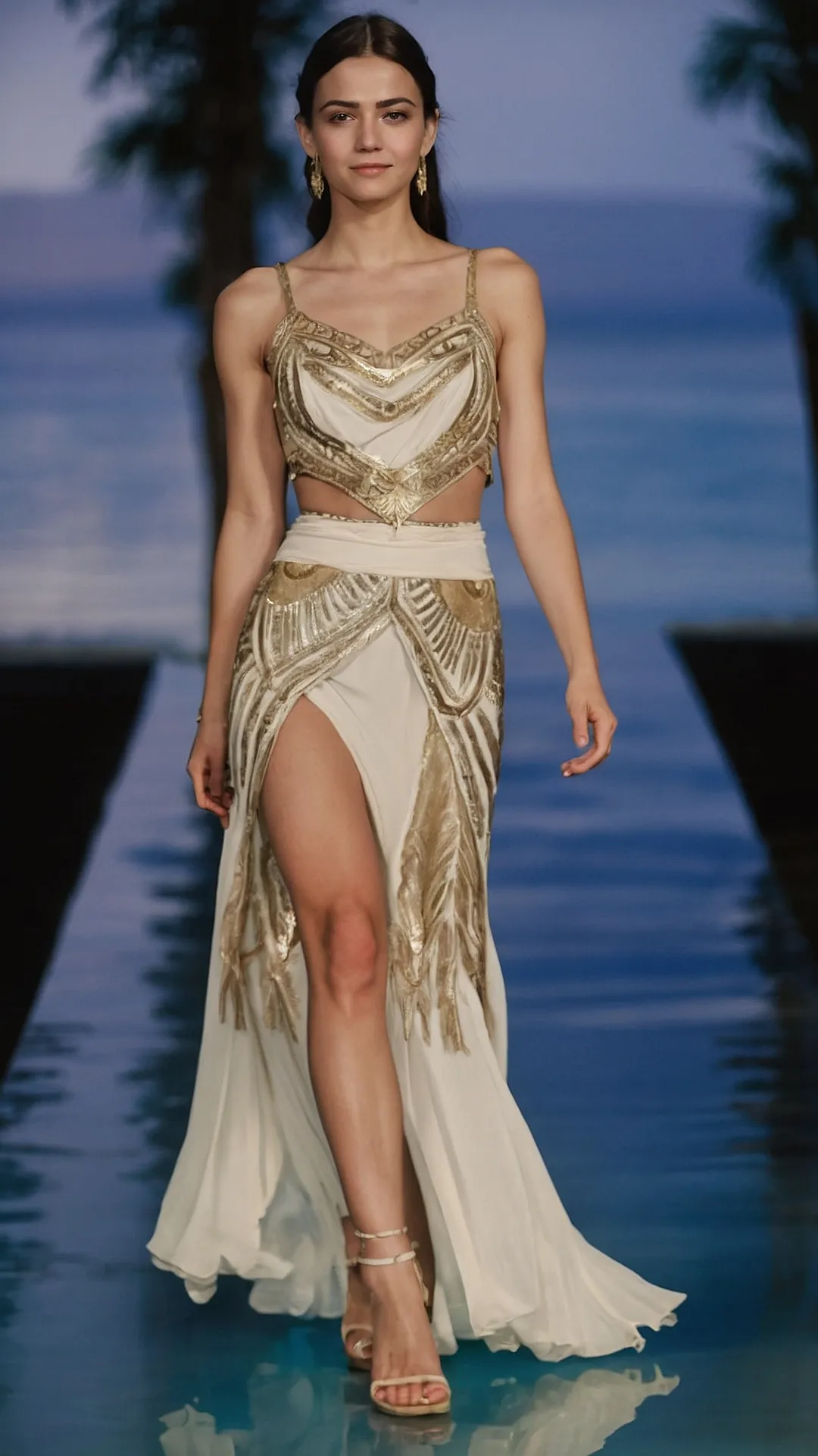 Tyche's Fortuitous Fashion: Greek Goddess Dress Inspiration