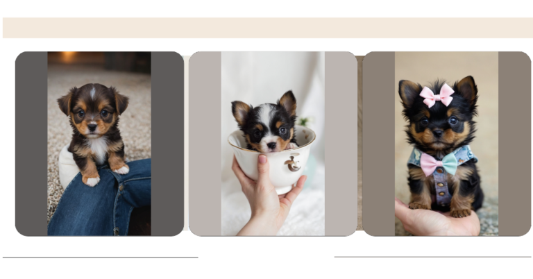 Tiny Treasures: Discovering the World of Teacup Puppies