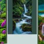 Chasing Waterfalls: 15 Enchanting HD Nature Wallpaper Ideas for Your Devices