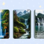Soothing Scenes: 15 Stunning Waterfalls Wallpaper Ideas for Your Devices