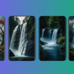 Experience the Magic of 3D Waterfall Wallpapers in HD