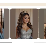 Regal Crowning Glory: 15 Quinceanera Hairstyles with Crown Ideas