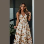 Summer Chic: Unveiling 15 Floral Maxi Dress Inspirations**  
**