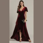 Get Ready to Shine: 15 Velvet Dress Inspirations You’ll Adore