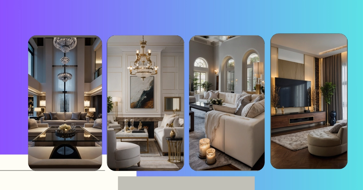 Luxury Meets Comfort: 15 Living Room Design Trends in 2024 – Inspire Inlet