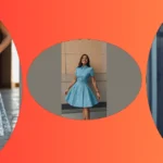 Dive into Fashion: 15 Fabulous Blue Floral Frock Outfit Ideas