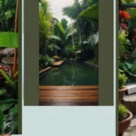 Fun in Small Spaces: 15 Tropical Garden Ideas for Side Yards