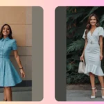 Blossom Into Fashion: 15 Blue Floral Frock Outfit Ideas for Anyone