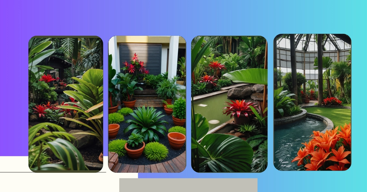 Transform Your Backyard Into a Tropical Paradise: 15 Garden Ideas ...