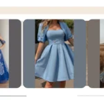 Enjoy the Blooms: 15 Blue Floral Frock Outfit Inspirations