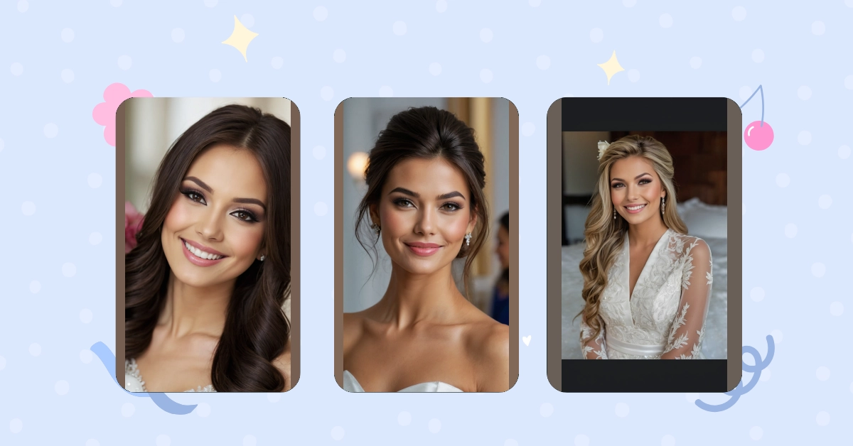 Your Ultimate Bridal Glow-Up: 14 Hair and Makeup Ideas for 2024 ...