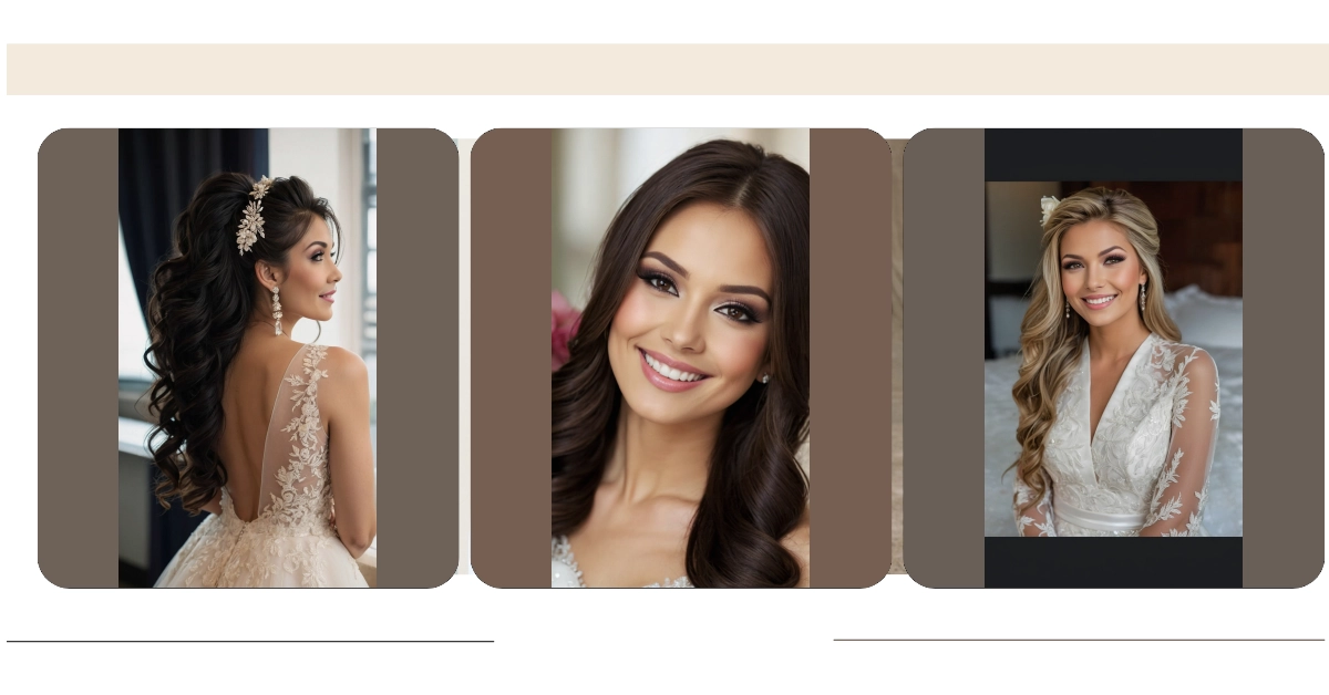 Stunning Bridal Hair and Makeup Styles to Inspire Your 2024 Wedding ...