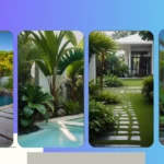 Tropical Oasis: 11 Modern Landscape Design Ideas for Your Home