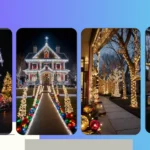 Sparkling Lights and Rustic Delights: 17 Outdoor Christmas Decoration Ideas