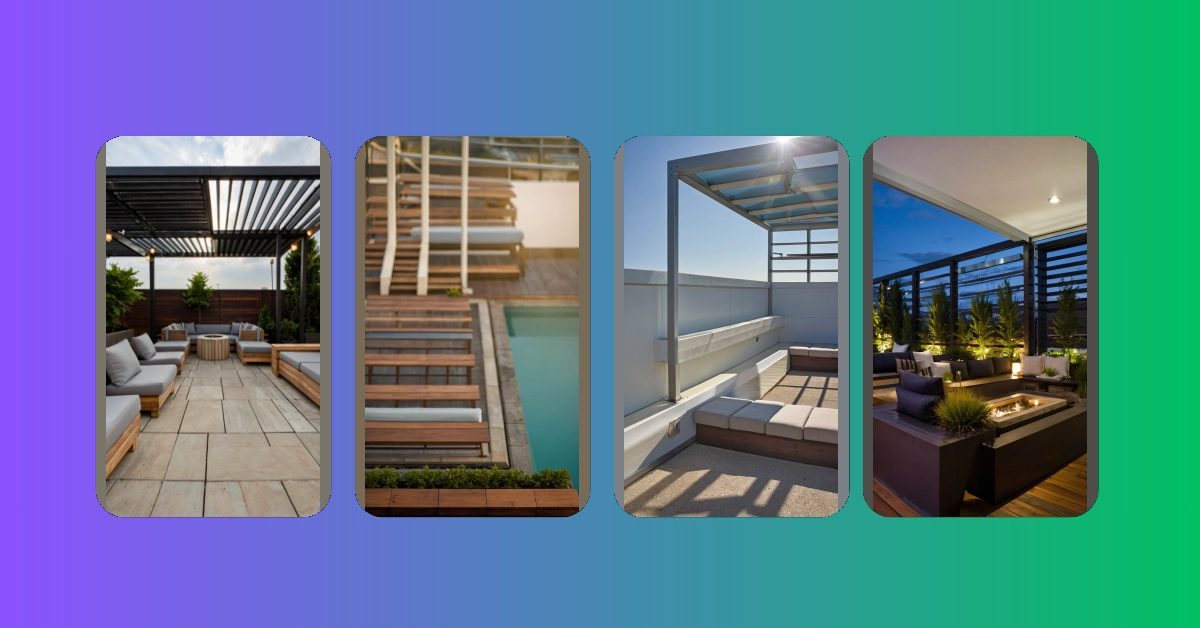 Patio Inlet Small Space, Big Possibilities: 14 Creative Rooftop Patio Ideas ...
