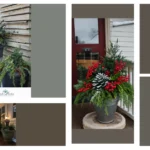 Snowy Season Style: Winter Planters for Your Porch