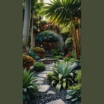 Courtyard Wonders: 20 Tropical Garden Design Ideas for Small Spaces