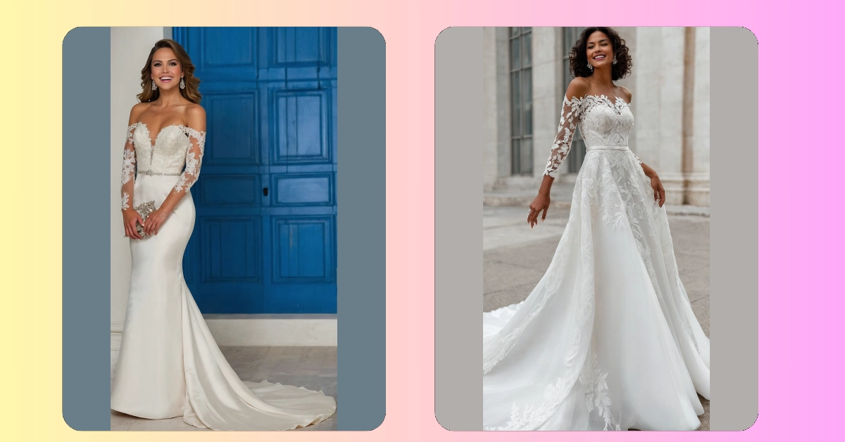 Bridal Bliss: Chic Off The Shoulder Wedding Dresses You’ll Adore ...